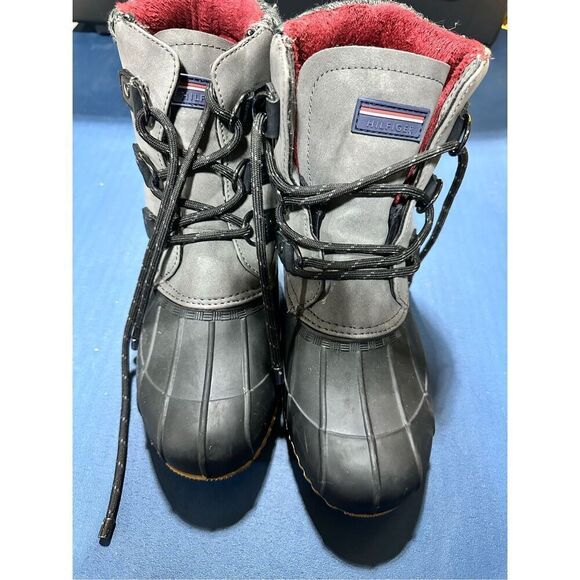 Tommy Hilfiger Women's Roza3 Duck Boot Black Size 8M Outdoor Snow - Picture 1 of 6